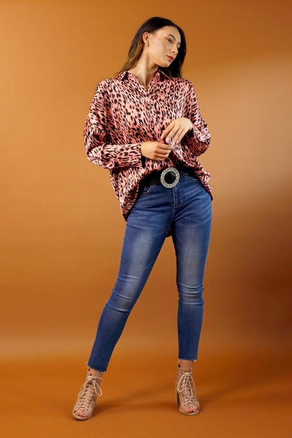 Chambray Lizzie Slim Jean - SALE