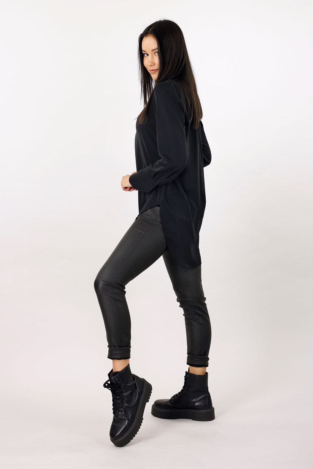 Black Soft Touch Blogger Shirt - SALE