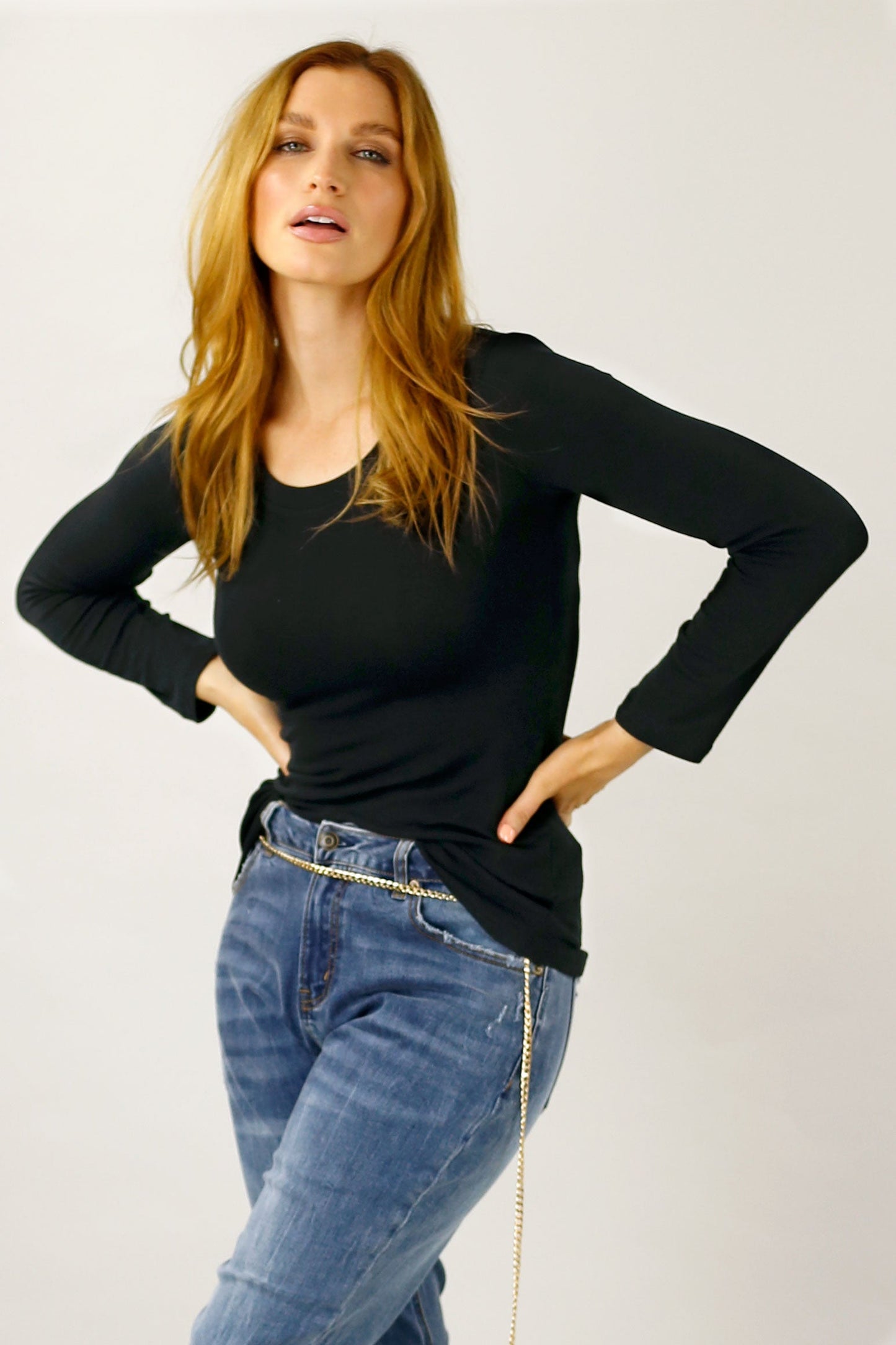 Black Fine Essential Basic