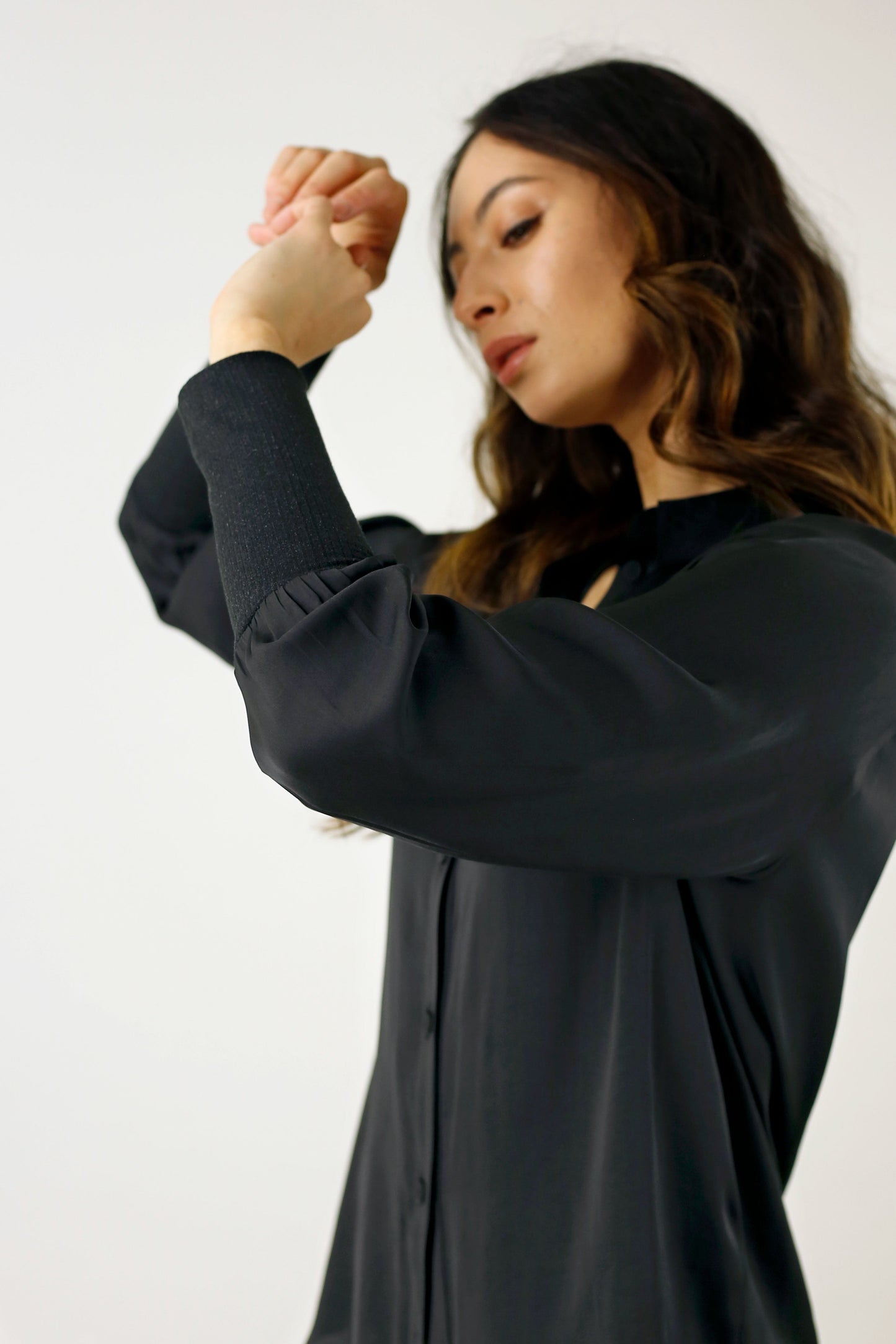 Black Seta Andie Shirt - SALE
