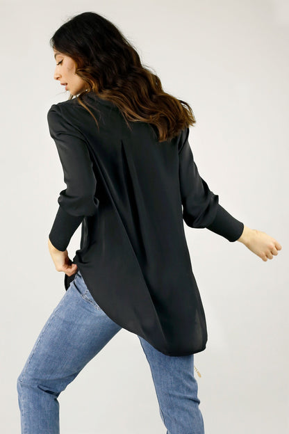 Black Seta Andie Shirt - SALE