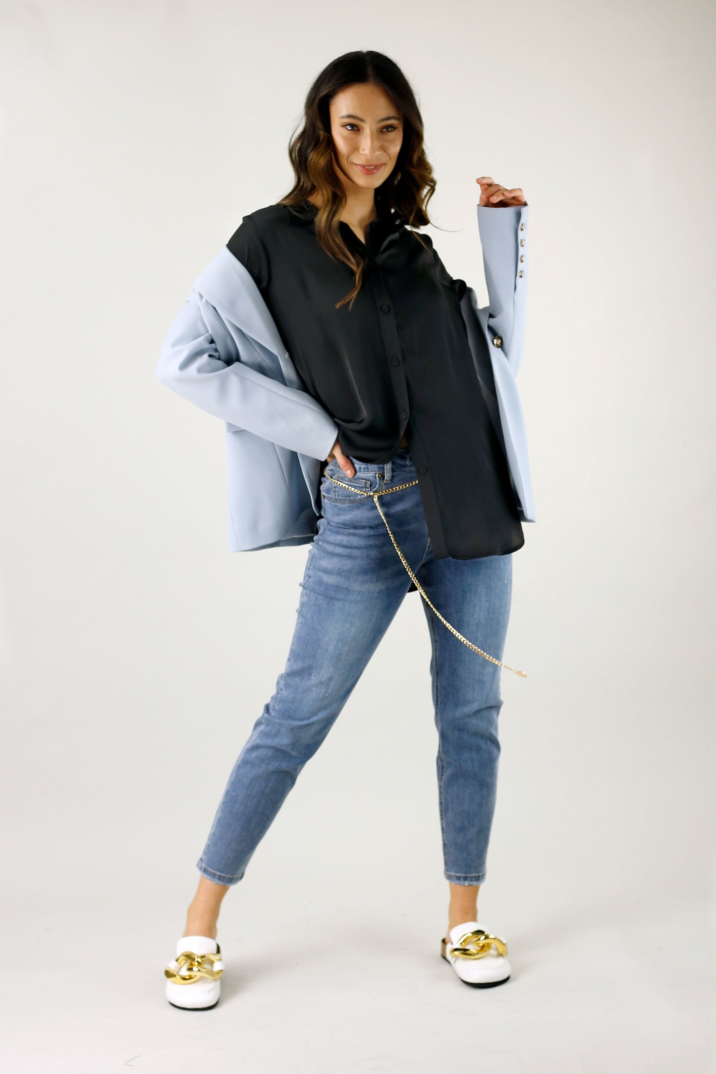 Black Seta Andie Shirt - SALE