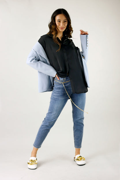 Black Seta Andie Shirt - SALE