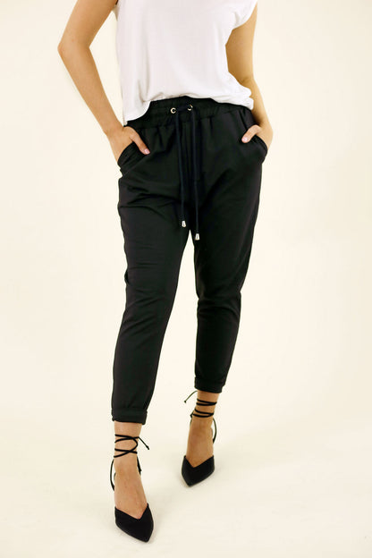 Black Nano Cotton Lounge Pant - SALE