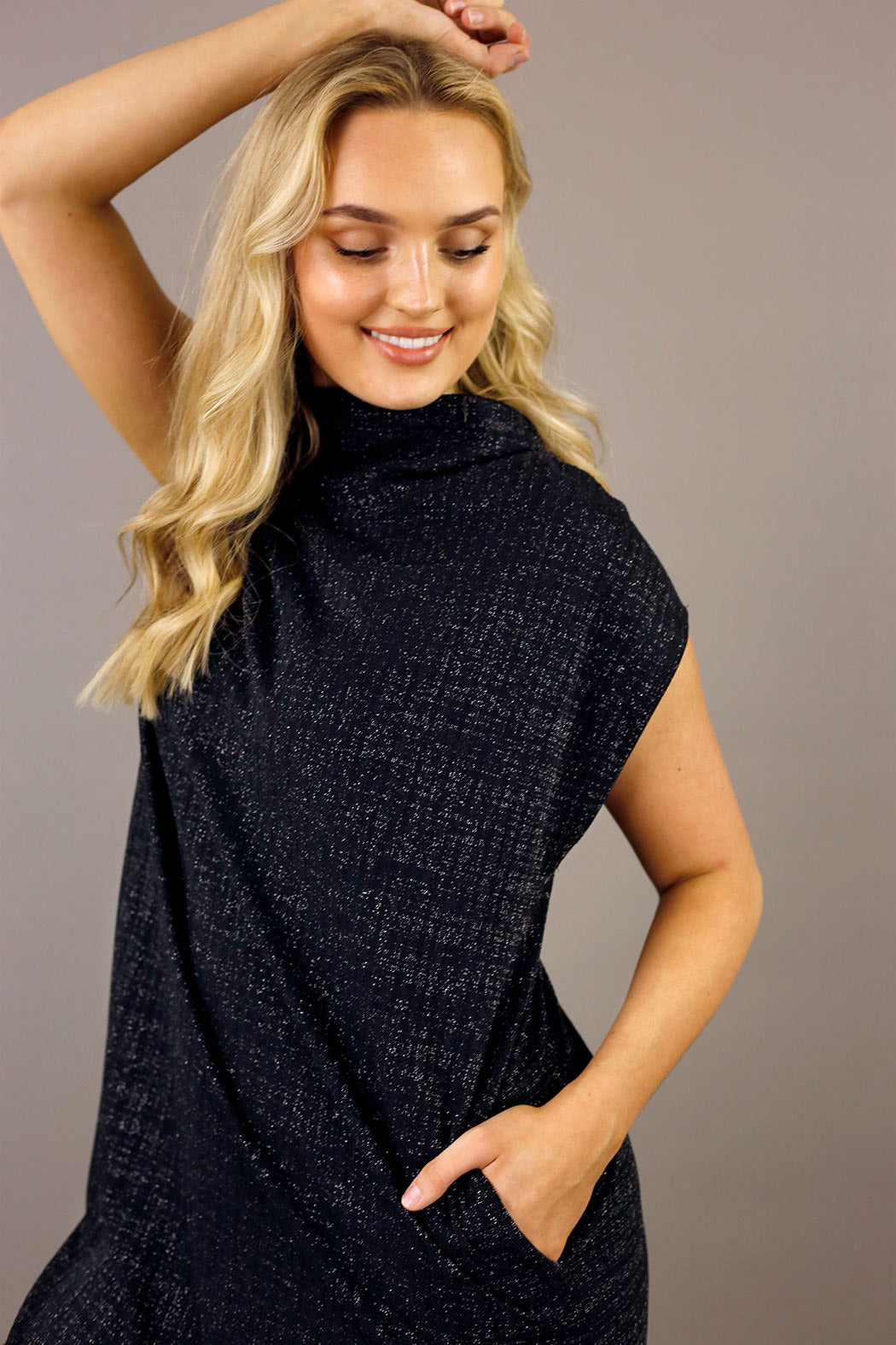 Black Twinkle Maxi Dress - SALE