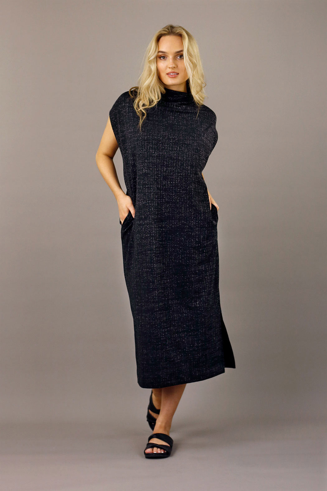 Black Twinkle Maxi Dress - SALE