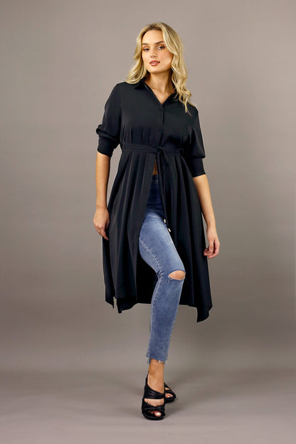 Black Soft Touch Empire Shirt - SALE