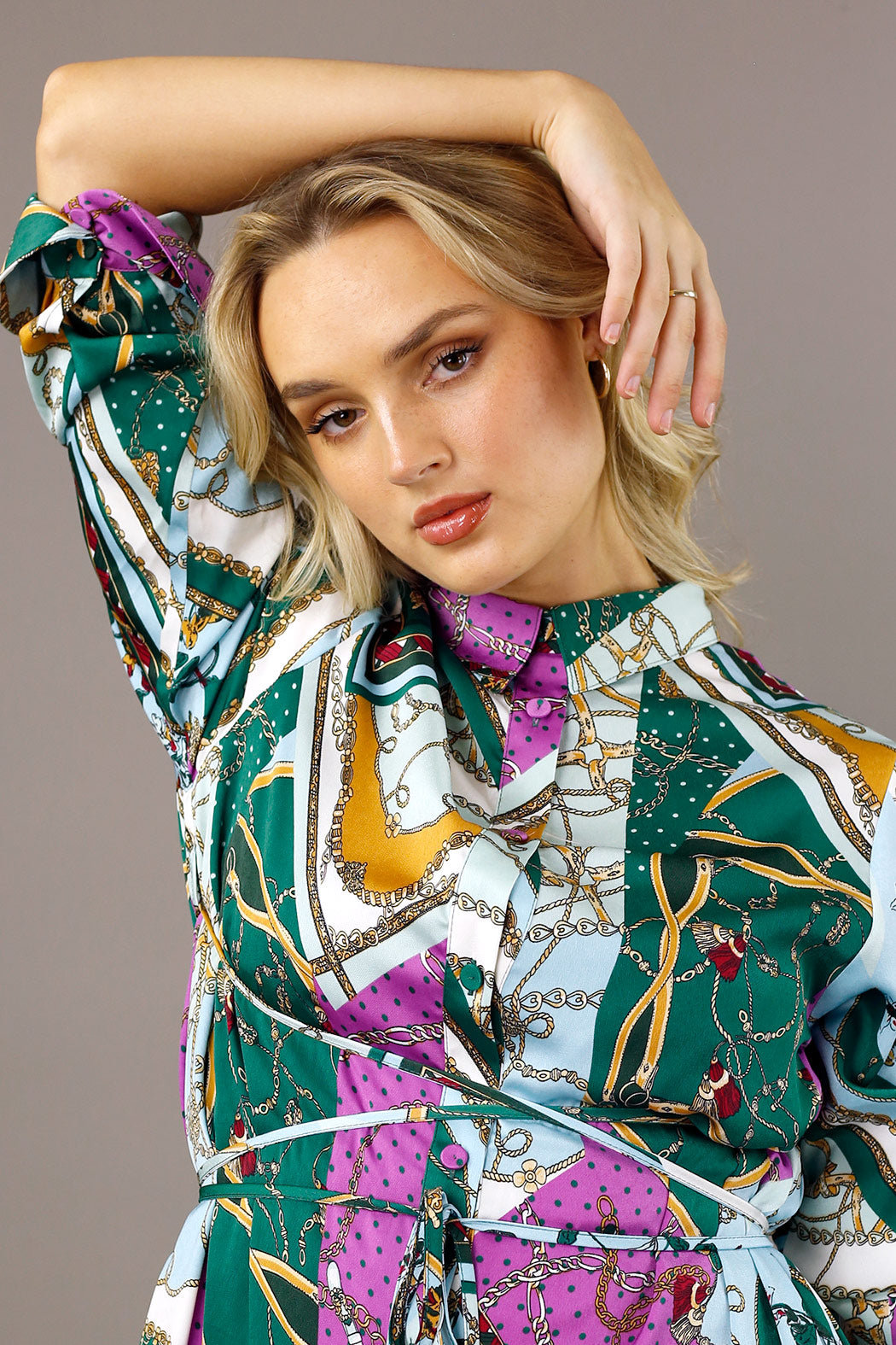 Bright Chain Soft Touch Empire Shirt - SALE