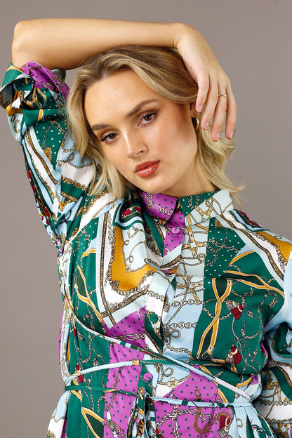 Bright Chain Soft Touch Empire Shirt - SALE