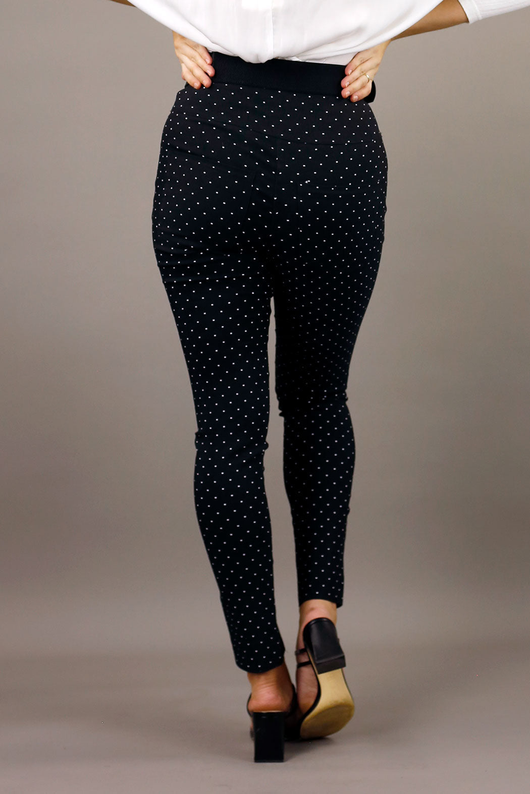 Black Spot Bengaline Split Pant - SALE