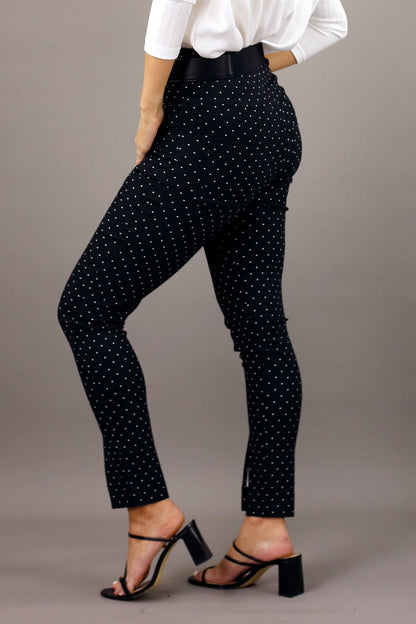 Black Spot Bengaline Split Pant - SALE