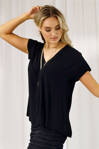 Black Bamboo Tee