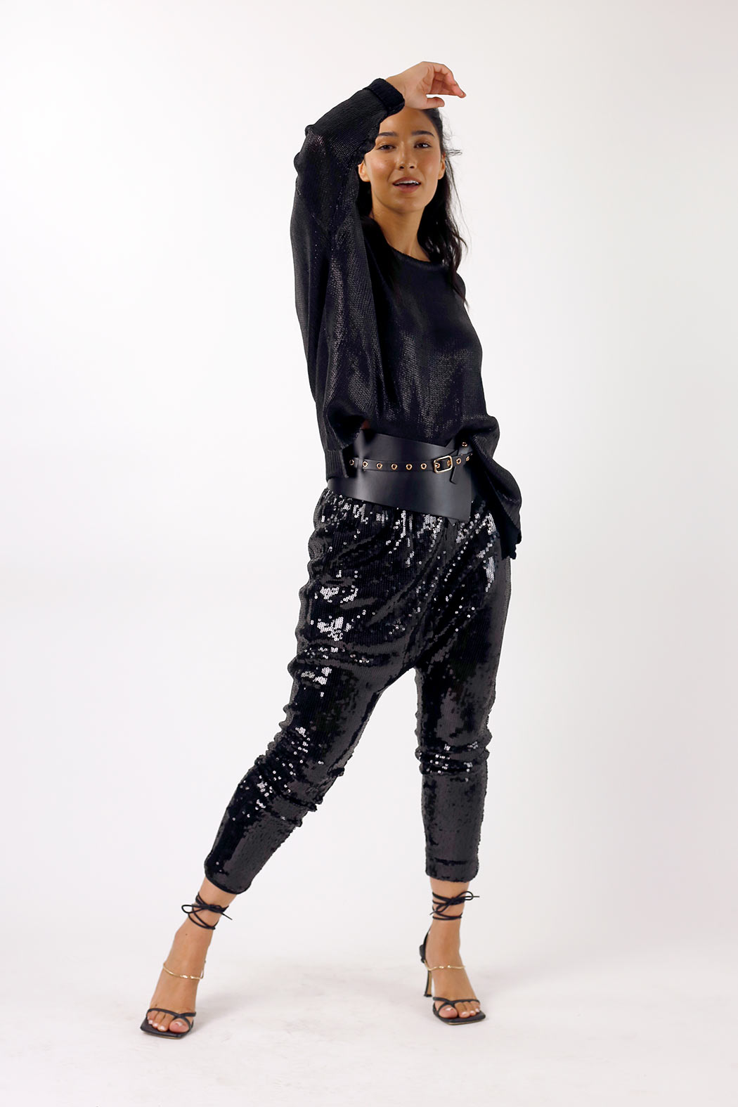 Black Wrap Belt - FINAL SALE