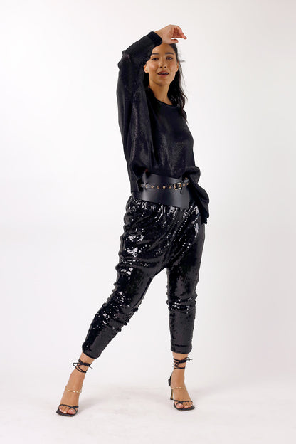 Black Wrap Belt - FINAL SALE