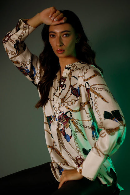 Bridle Silky Darling Shirt - FINAL SALE