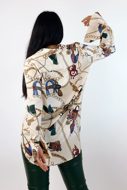 Bridle Silky Darling Shirt - FINAL SALE