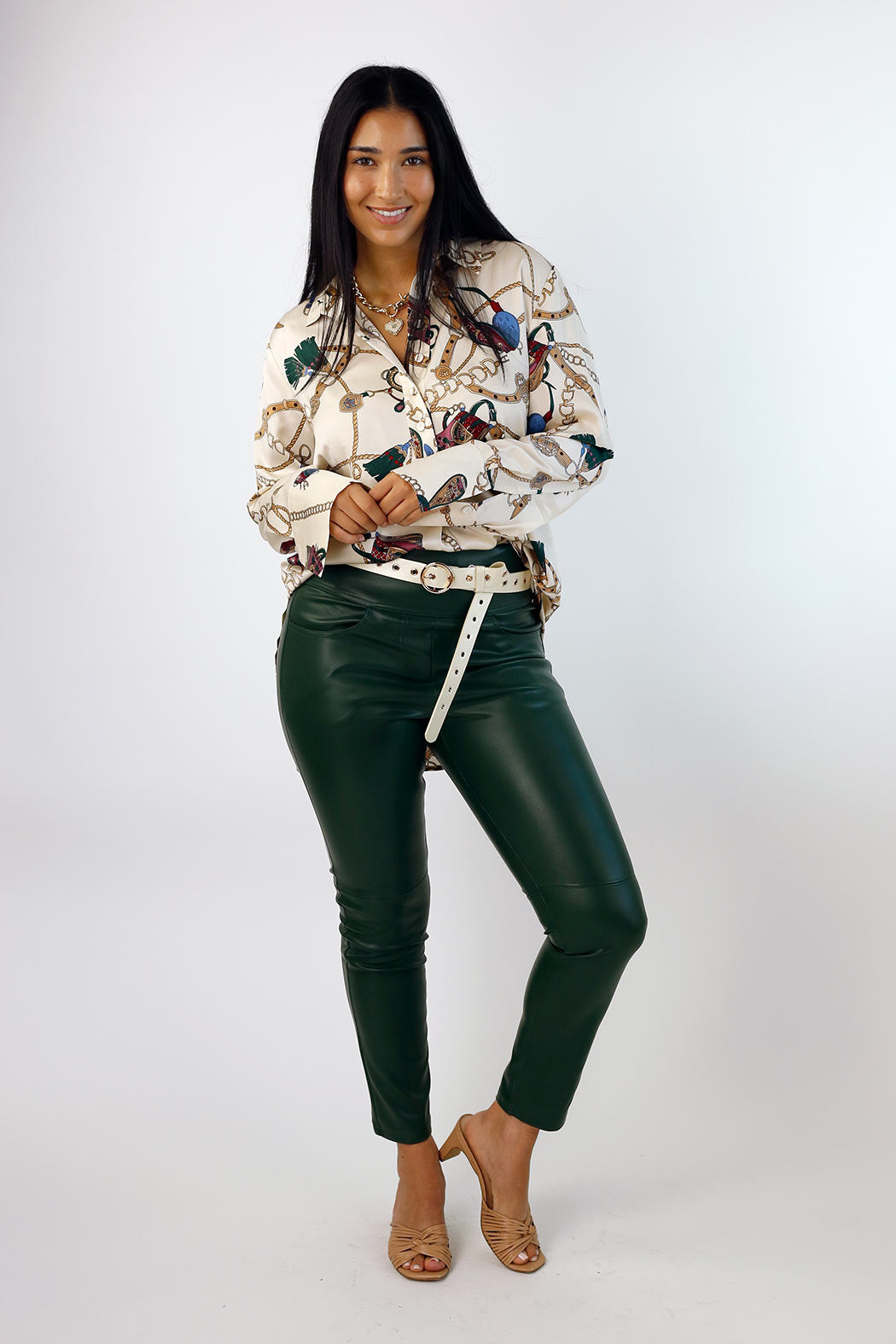Bridle Silky Darling Shirt - FINAL SALE