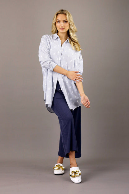 Blue Stripe Blake Shirt - SALE