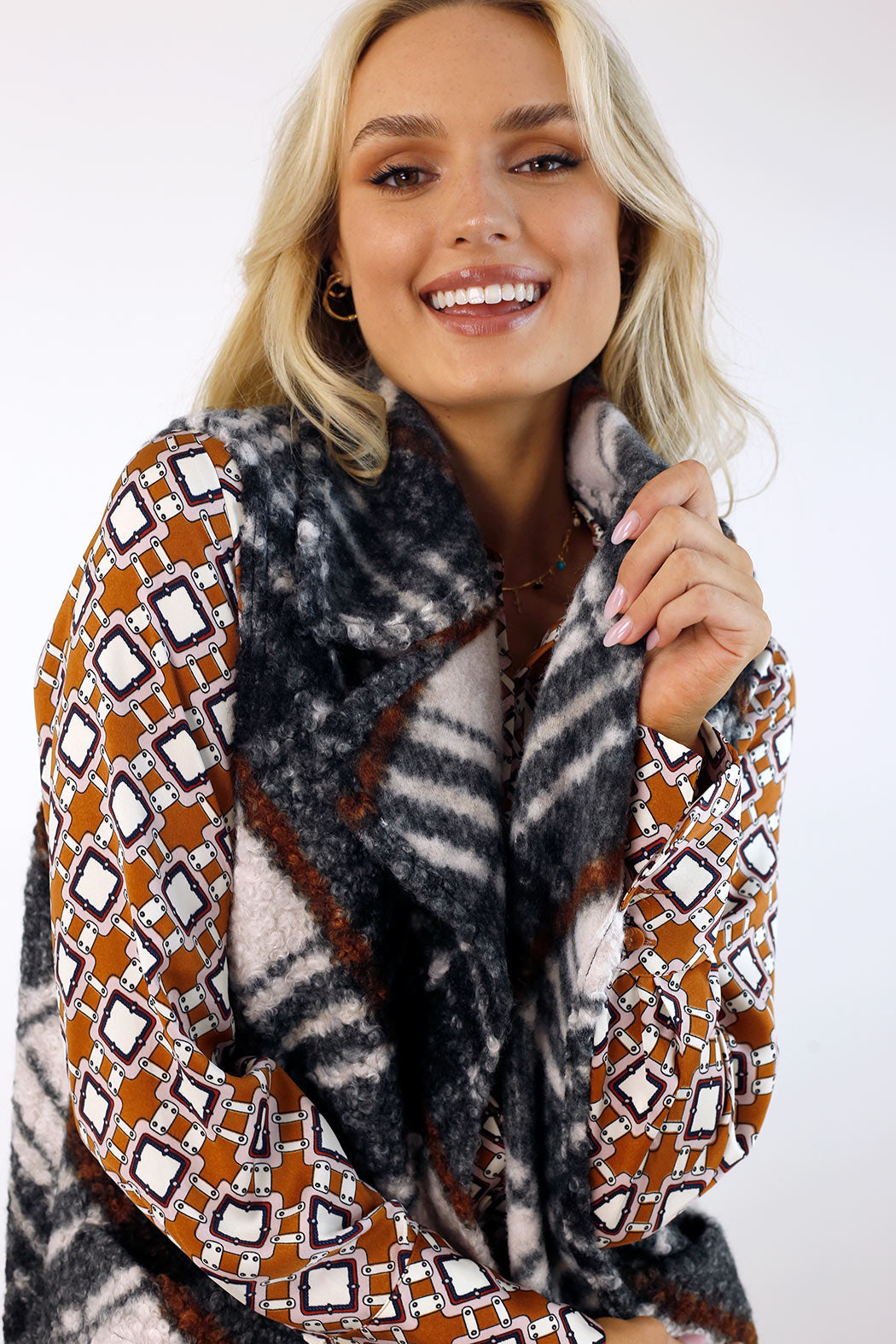 Black & White London Vest - FINAL SALE
