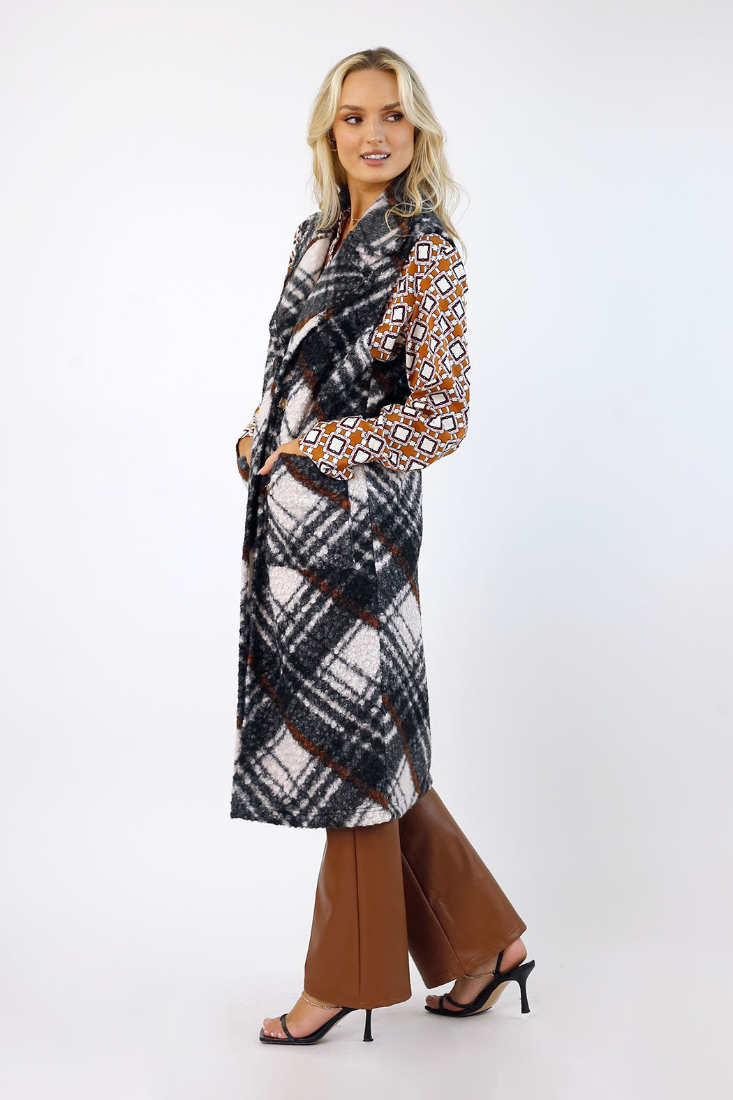 Black & White London Vest - FINAL SALE