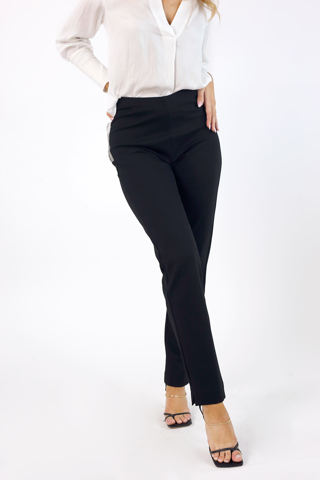 Black Ponte Essential Easy Fit Pant - FINAL SALE