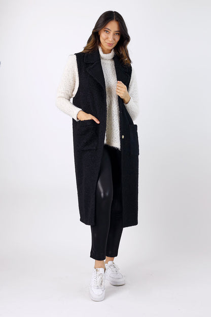 Black London Vest - FINAL SALE