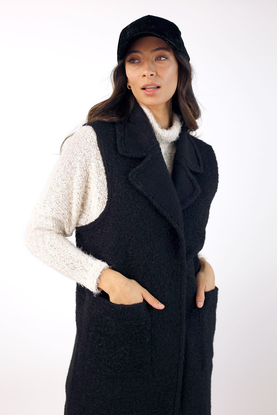 Black London Vest - FINAL SALE