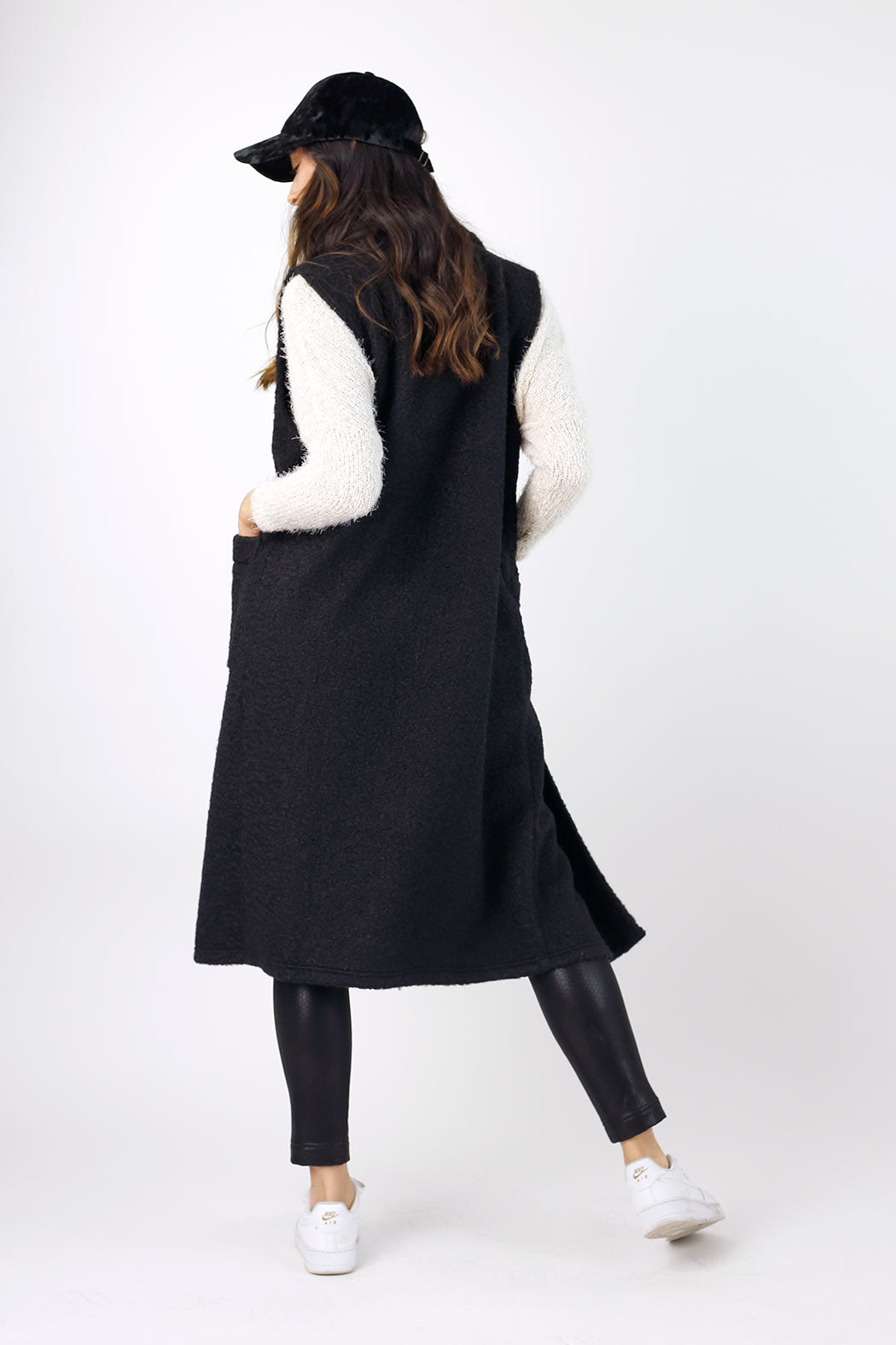Black London Vest - FINAL SALE