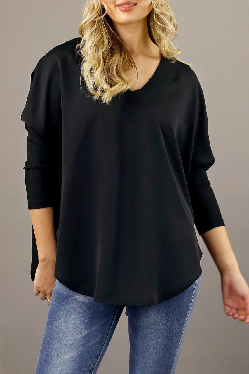 Black Seta Combo Top - SALE