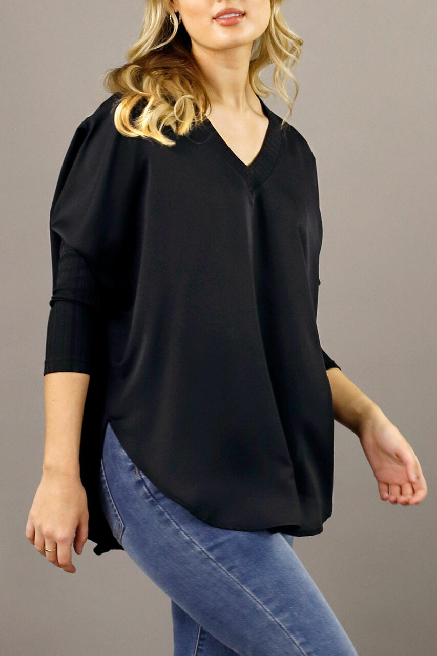 Black Seta Combo Top - SALE