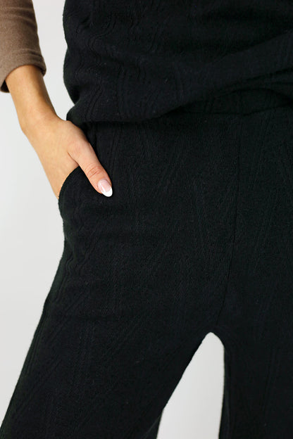 Black Cosy Culotte - FINAL SALE