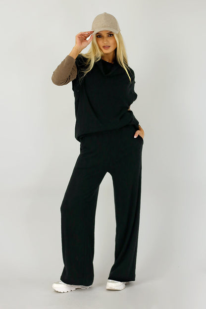Black Cosy Culotte - FINAL SALE