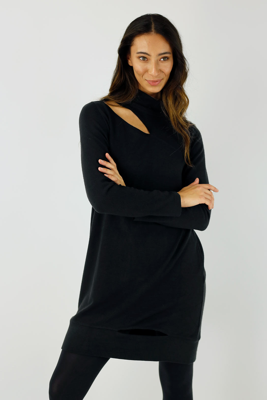 Black Jodie Tunic - SALE