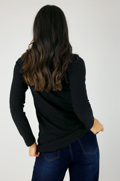 Black Sparkle Skivvy - FINAL SALE