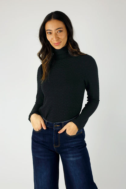 Black Sparkle Skivvy - FINAL SALE