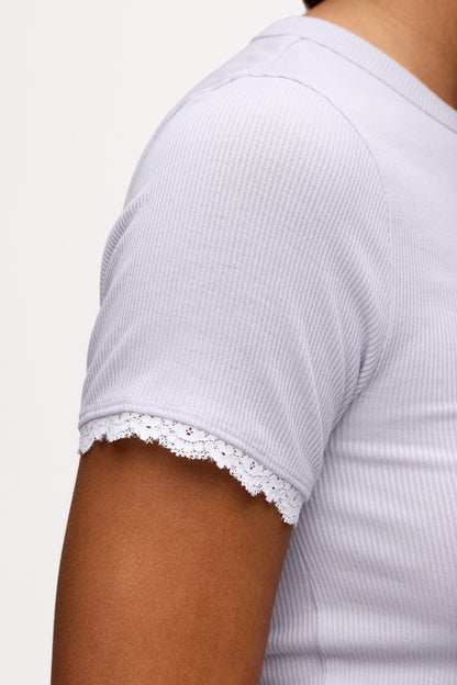 Sweetheart Pajama Tee | Lavender
