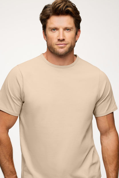 Freeform Curved Hem Tee