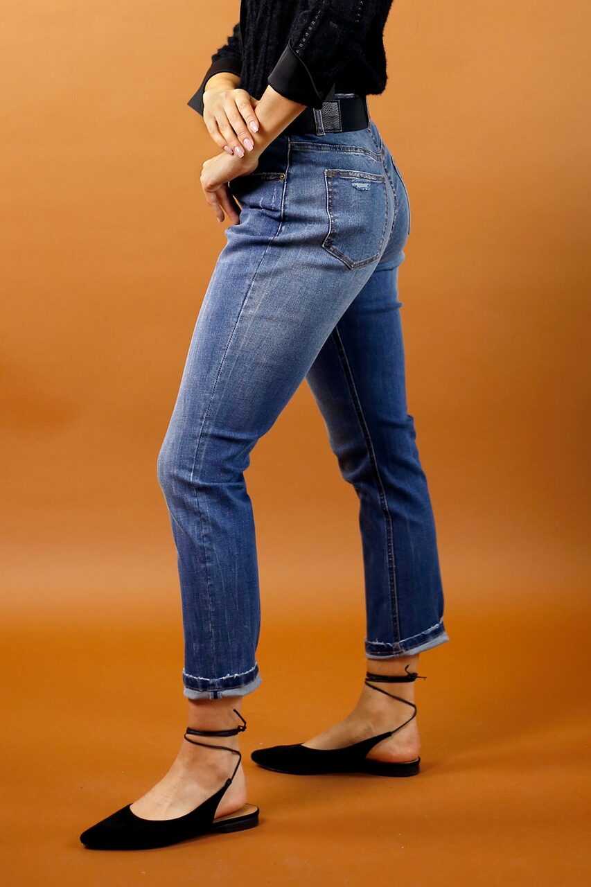 Chambray Slim Leg Rosie Jean - SALE