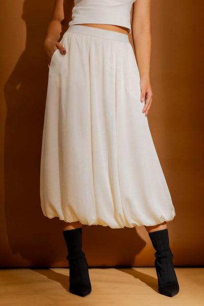 Chalk Bubble Skirt