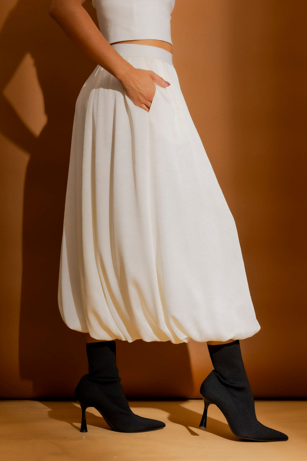 Chalk Bubble Skirt