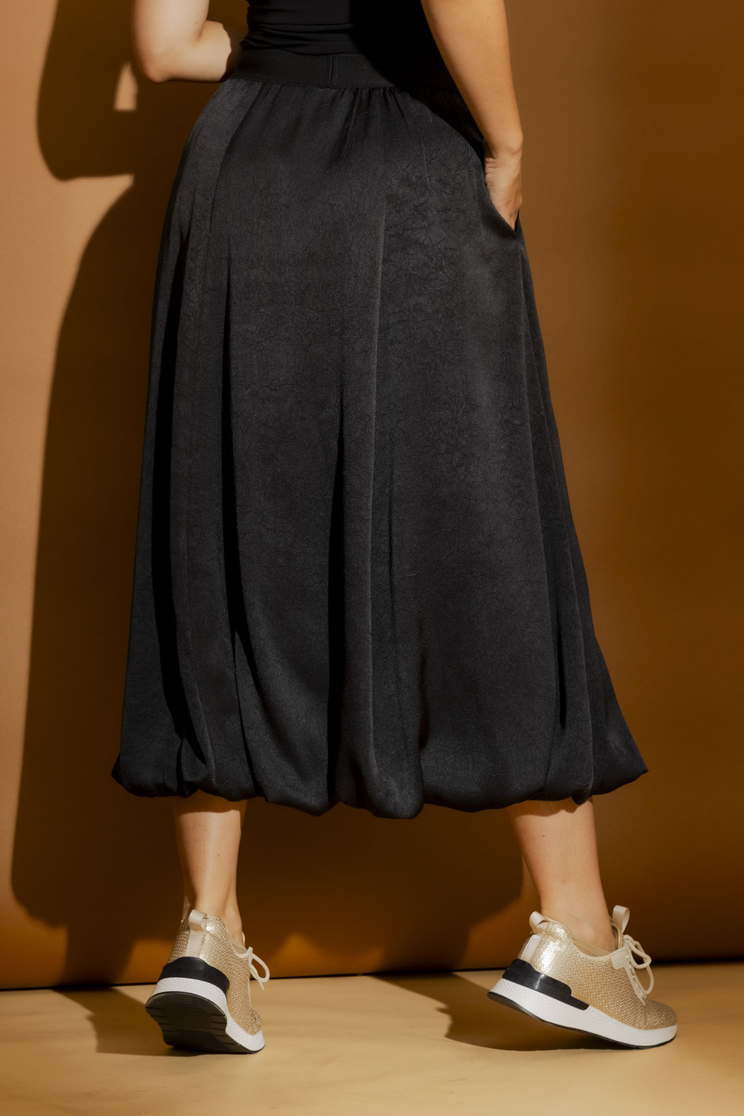 Black Bubble Skirt