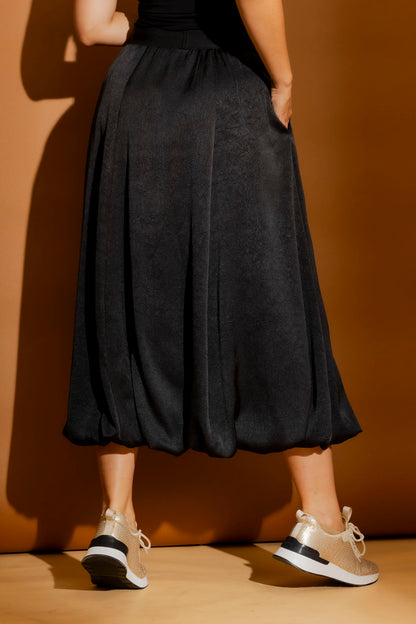 Black Bubble Skirt