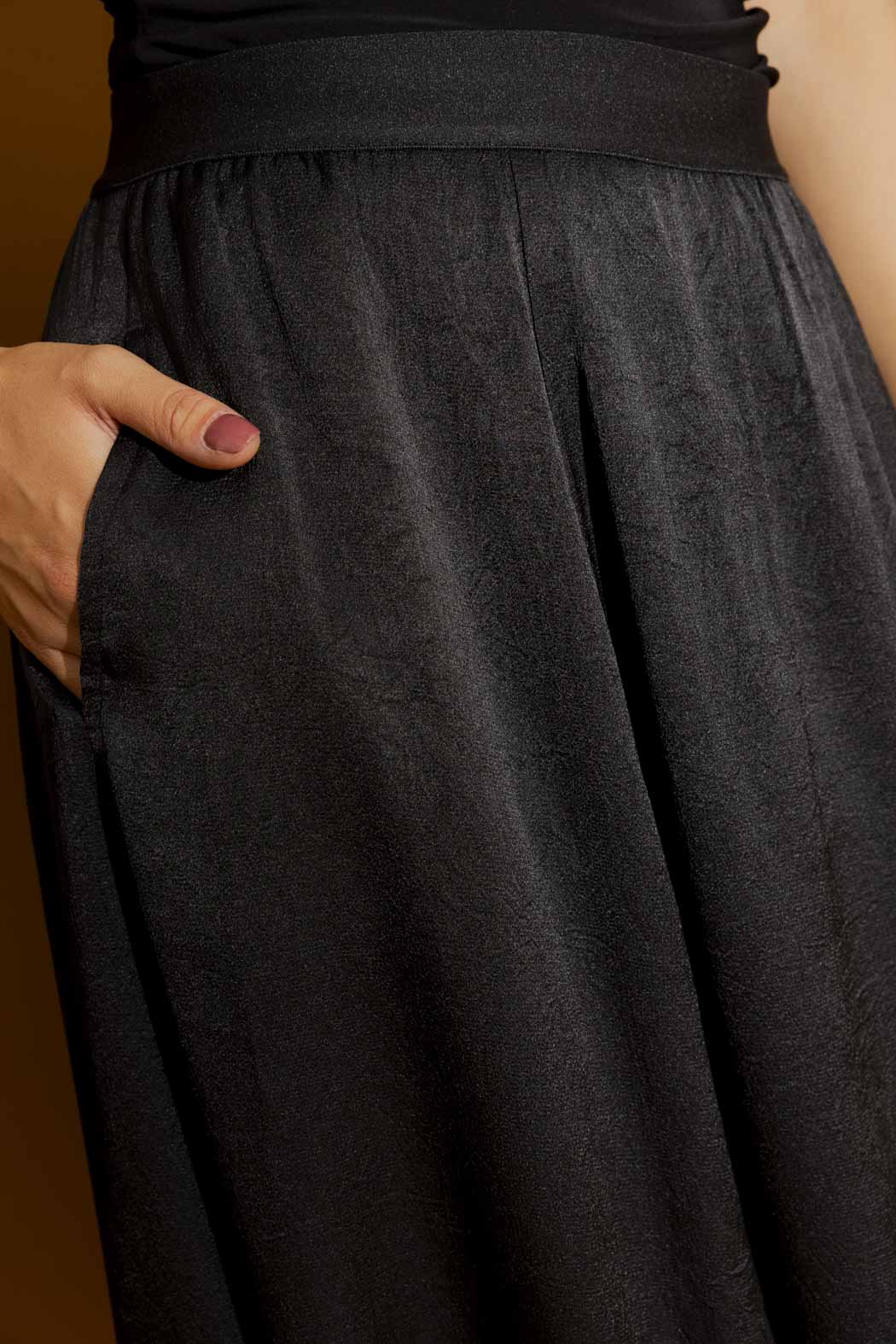Black Bubble Skirt
