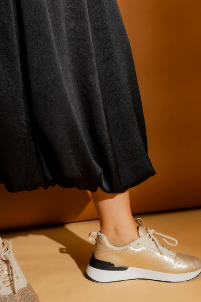 Black Bubble Skirt