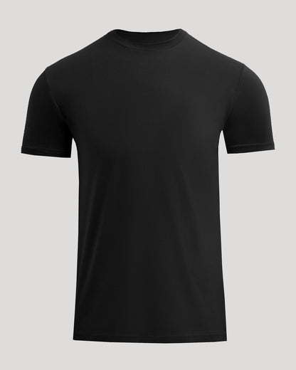 Black Classic Crew Neck