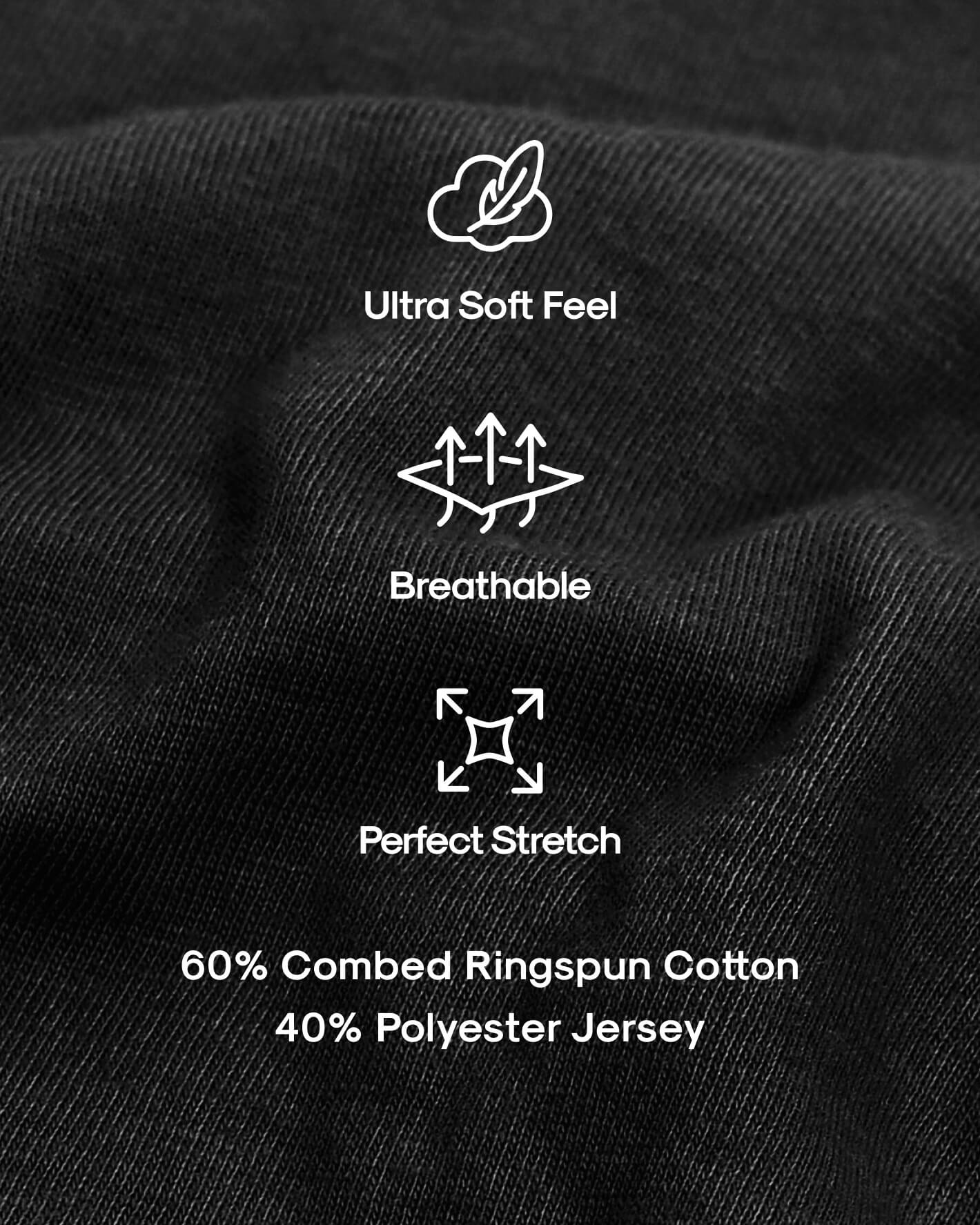 Charcoal Heather Gray Classic Crew Neck