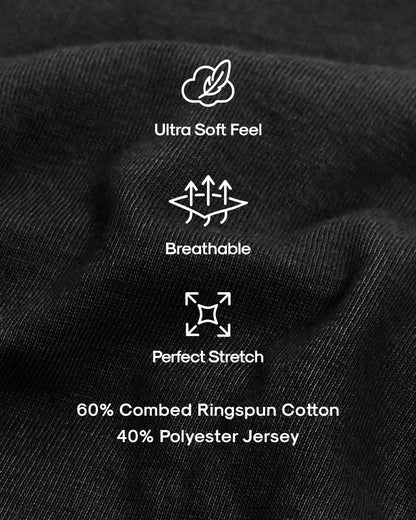 Charcoal Heather Gray Classic Crew Neck