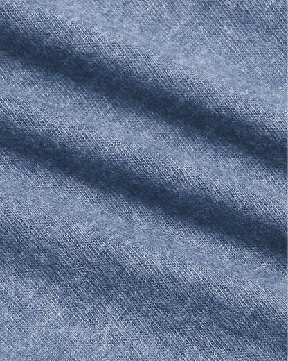 Dark Heather Vintage Navy Classic Crew Neck
