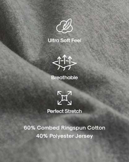 Heather Gray Classic Crew Neck