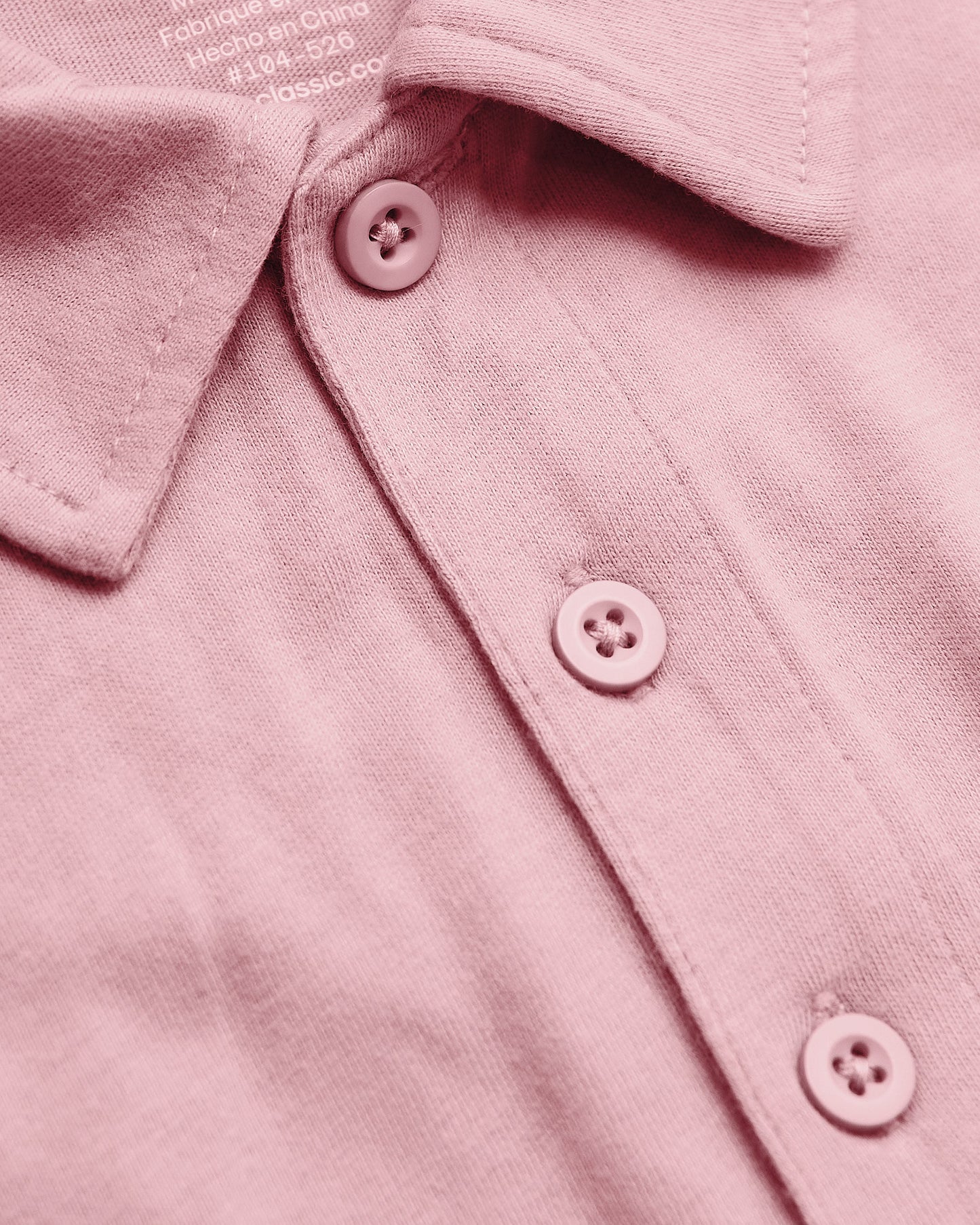 Light Heather Boysenberry Classic Polo